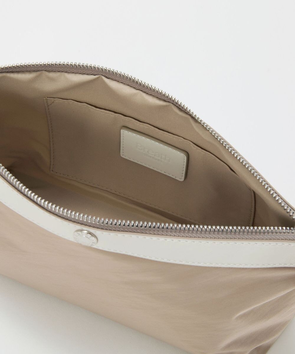 TOPKAPI 【Breath TOPKAPI】MORPH モーフ リンクルナイロン 舟形 ポーチ　撥水 