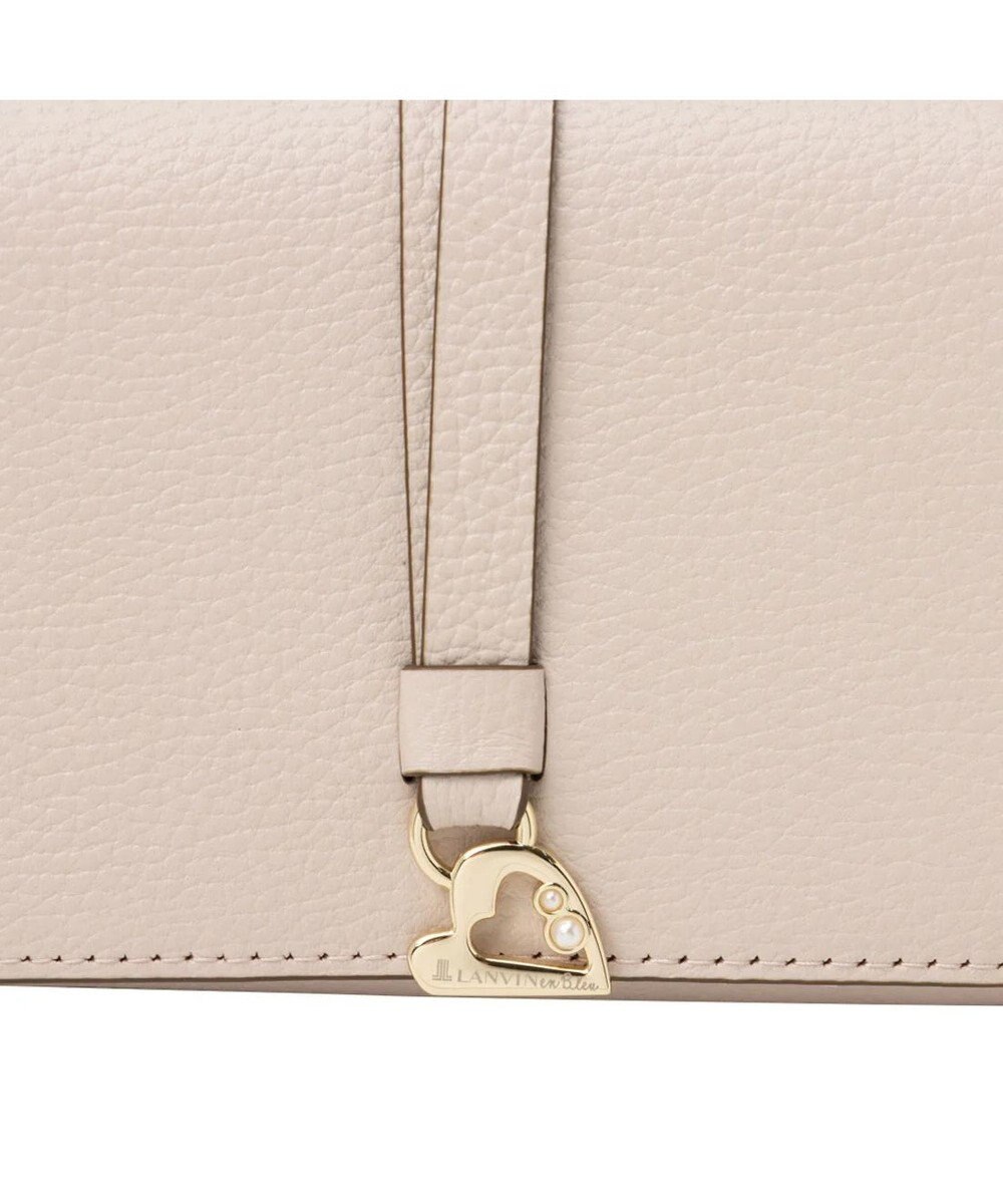 LANVIN en Bleu カルノ 二つ折り中Lファスナー財布 