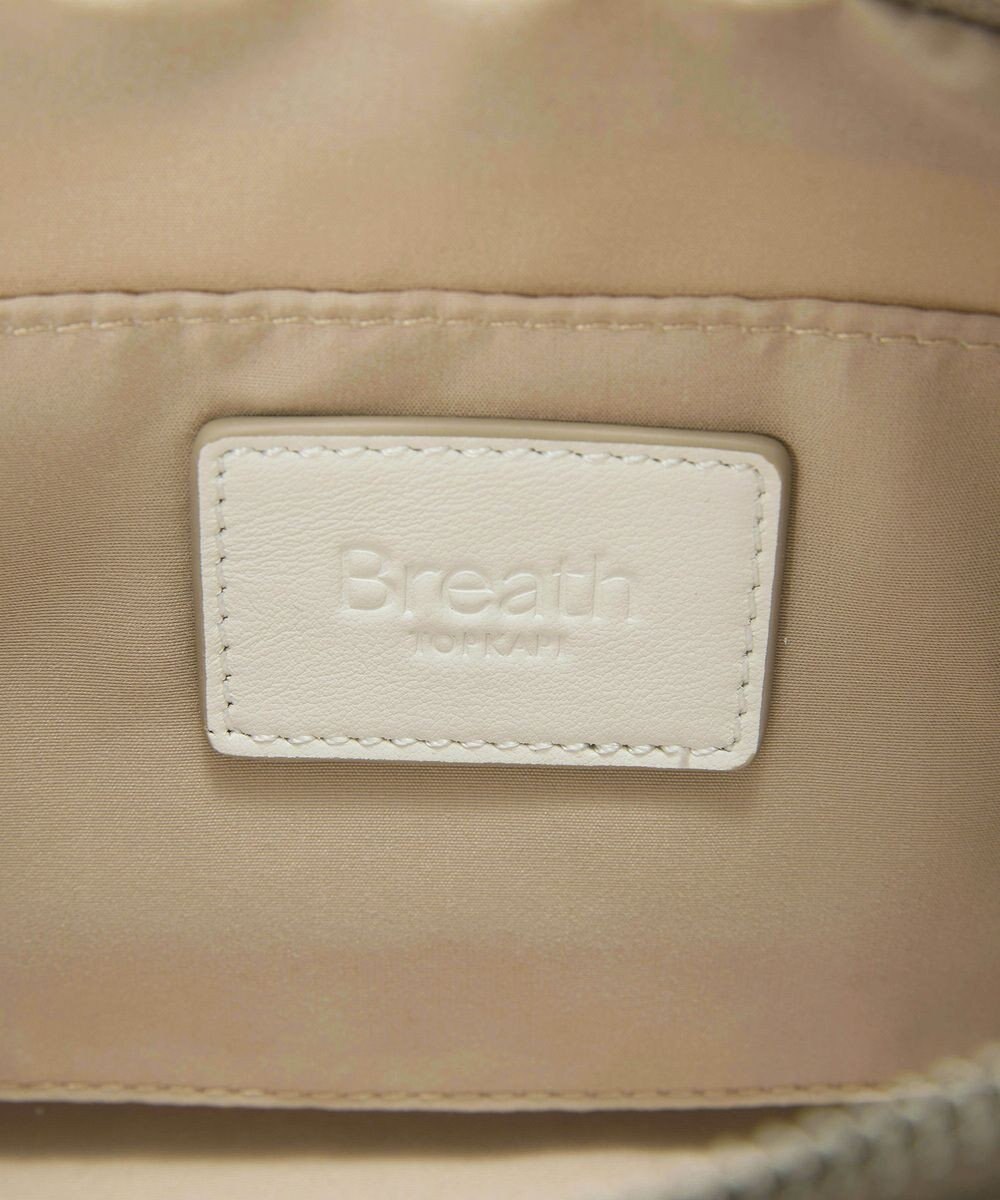 TOPKAPI 【Breath TOPKAPI】MORPH モーフ リンクルナイロン 舟形 ポーチ　撥水 