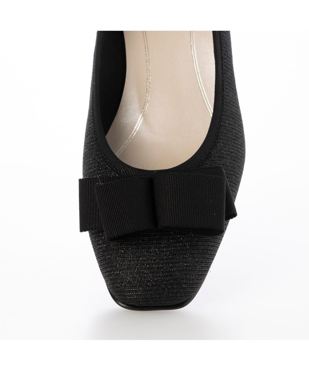 Riz raffinee <Riz raffinee>スクエアトゥリボンパンプス 