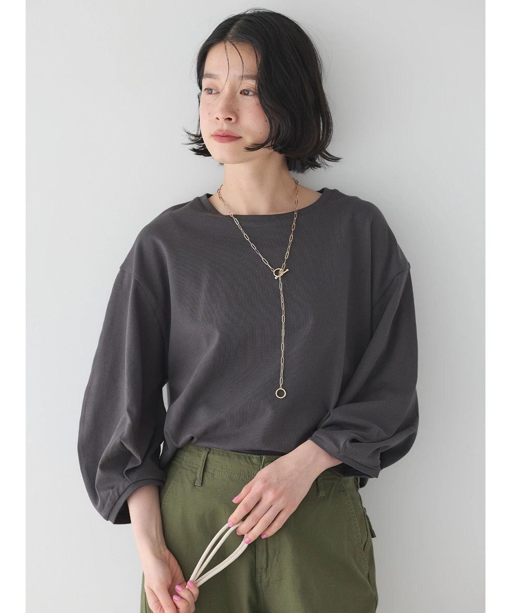 AMERICAN HOLIC ＵＶカット７分袖タックプルオーバー 