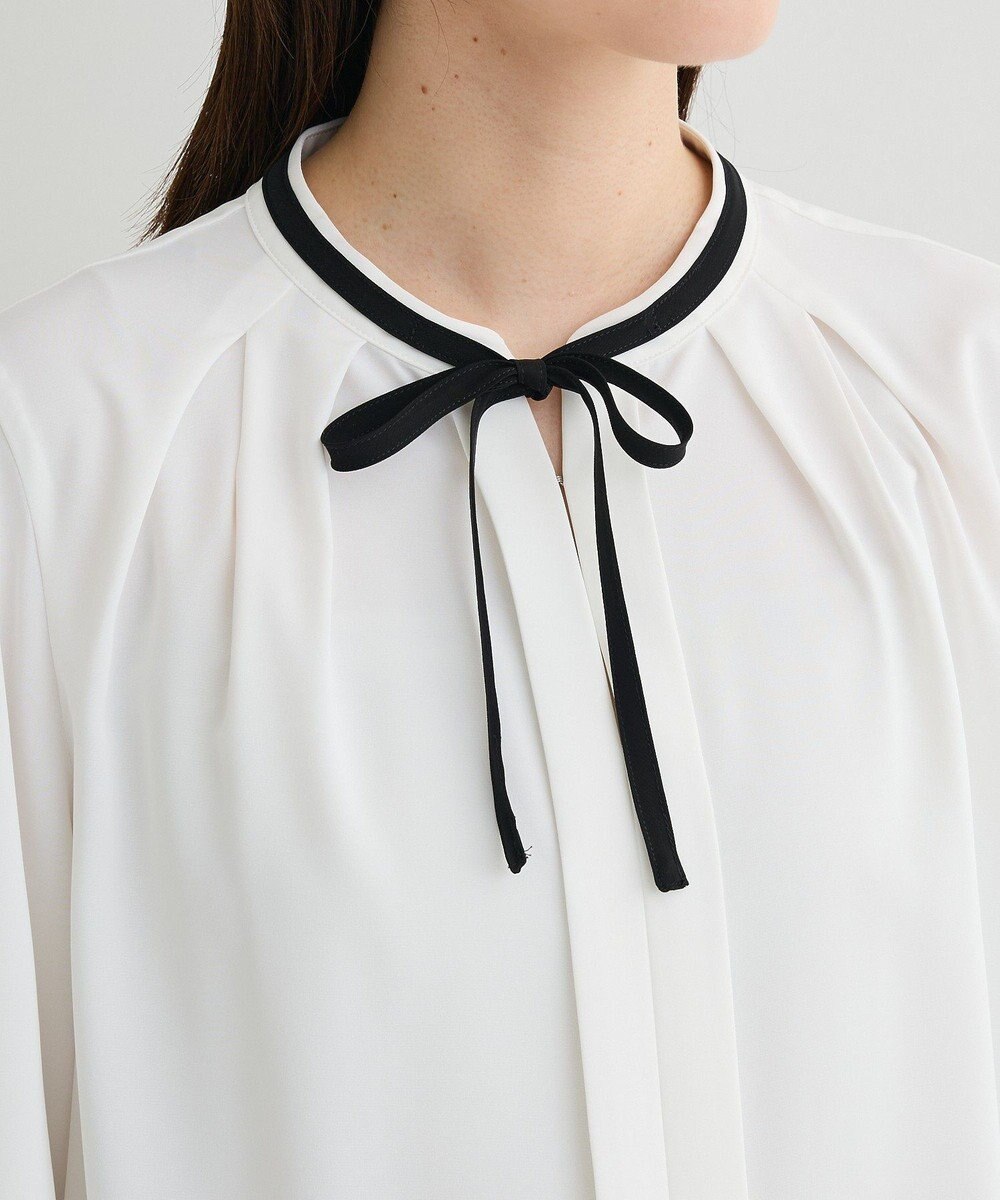 Green Parks リボンブラウス 