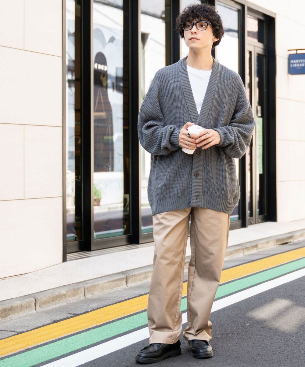 WEGO 【ユニセックス着用ITEM/ウエストゴム/手洗い可】シェフパンツ 