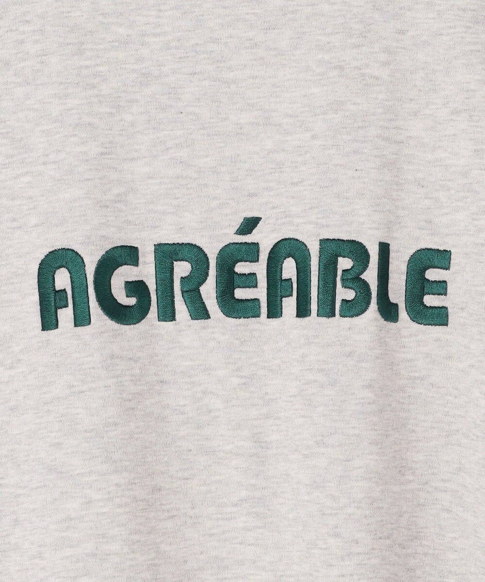 UNFILO BEAUTY FORM-T cotton ロゴ フレンチスリーブ Tシャツ 