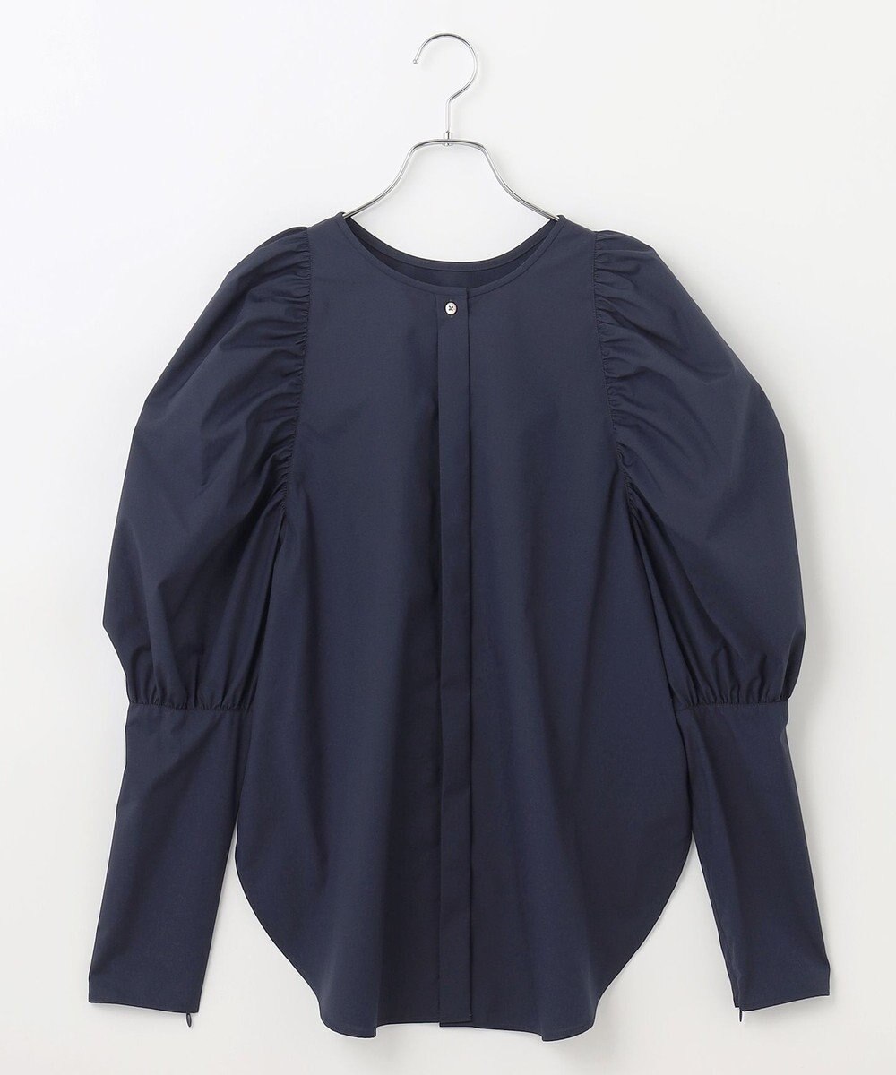 #Newans 【アイロンいらず】ジュリエットスリーブブラウス 