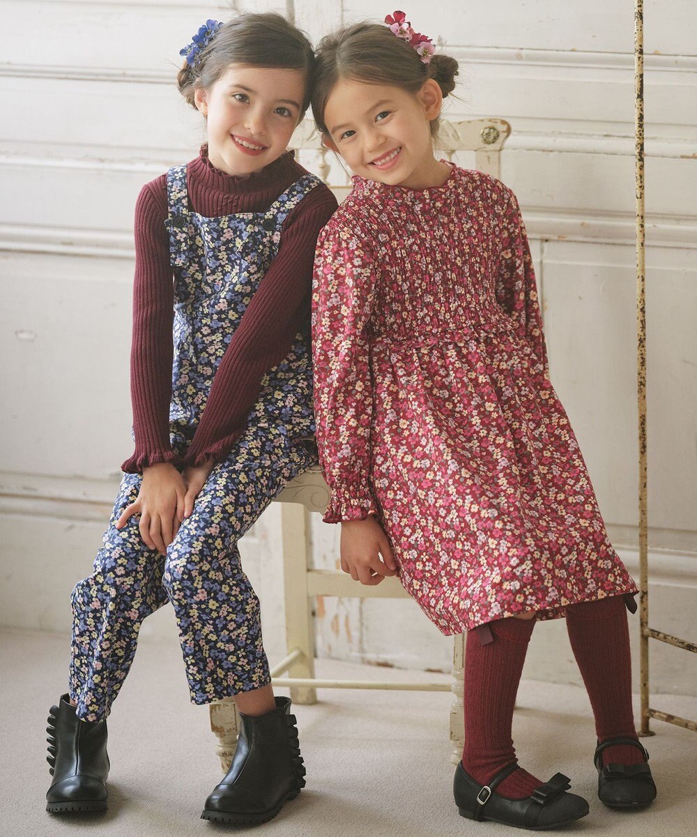 組曲 KIDS 【150-160cm】Flower tea party ワンピース 