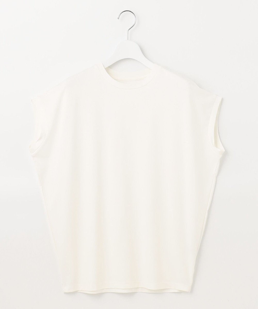 UNFILO 【Oggi 6月号掲載】BEAUTY FORM フレンチスリーブTシャツ 