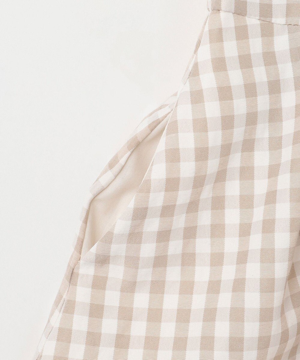 組曲 KIDS 【100㎝】ギンガムドッキング  ワンピース 