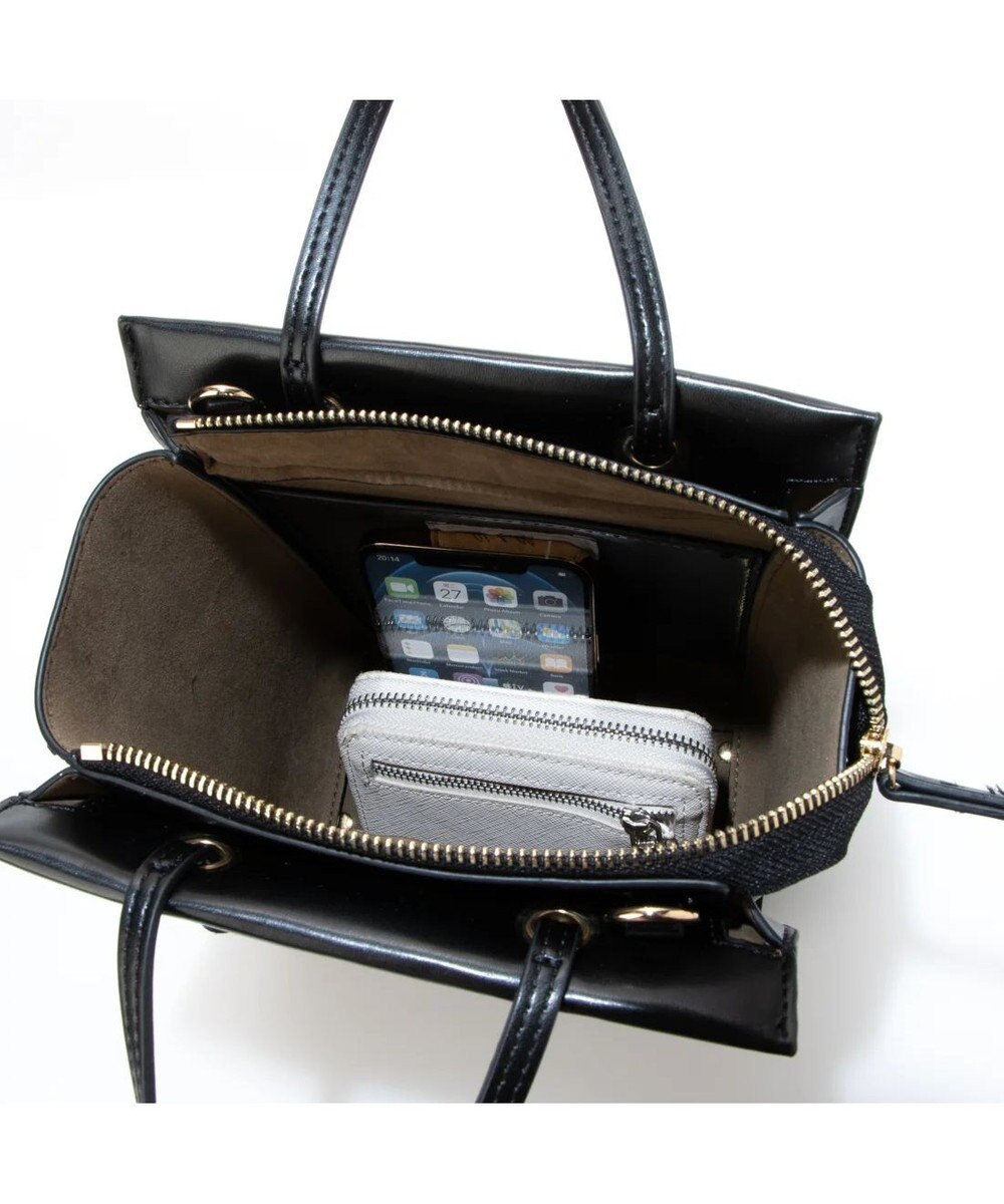 UNBILLION カシュカシュ cachecache / ノットハンドル縦長ミニトート 