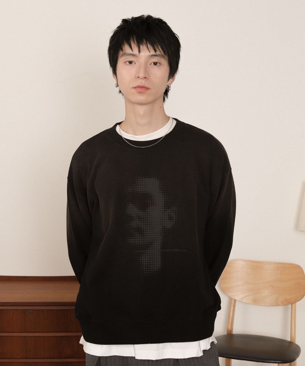 WEGO フェードプリントプルオーバー 