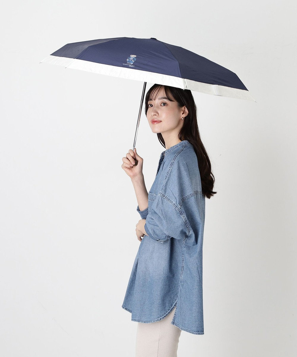 MOONBAT 【WEB限定】POLO RALPH LAUREN(ポロ ラルフローレン) 晴雨兼用日傘 折りたたみ傘 コンパクト ポロベア 一級遮光 遮熱 UV 