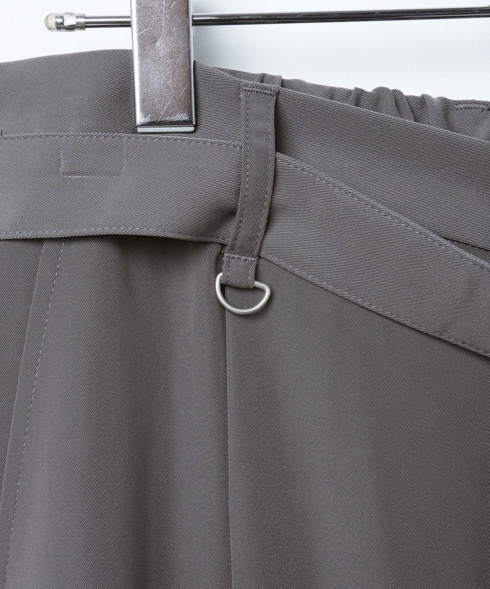 WEGO トロミ　ベルト付きワイドスラックス 