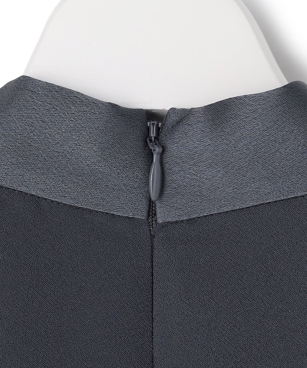 ICB 【先行予約】 FluidBackSatin ドルマンスリーブボウタイブラウス 