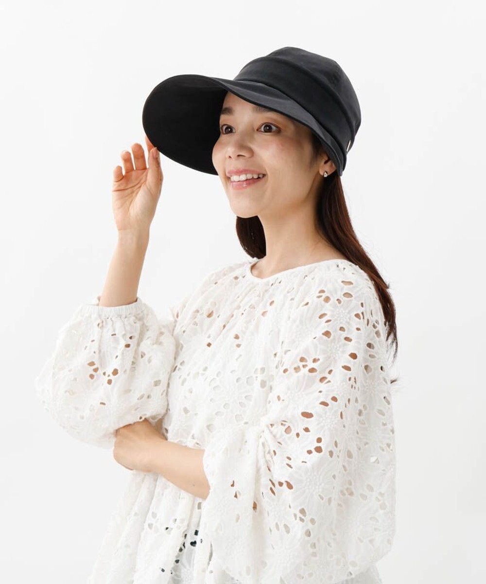 AURORA 【 Beaurance （ビューランス）】サマーシールドリネンジョッキーキャップ 