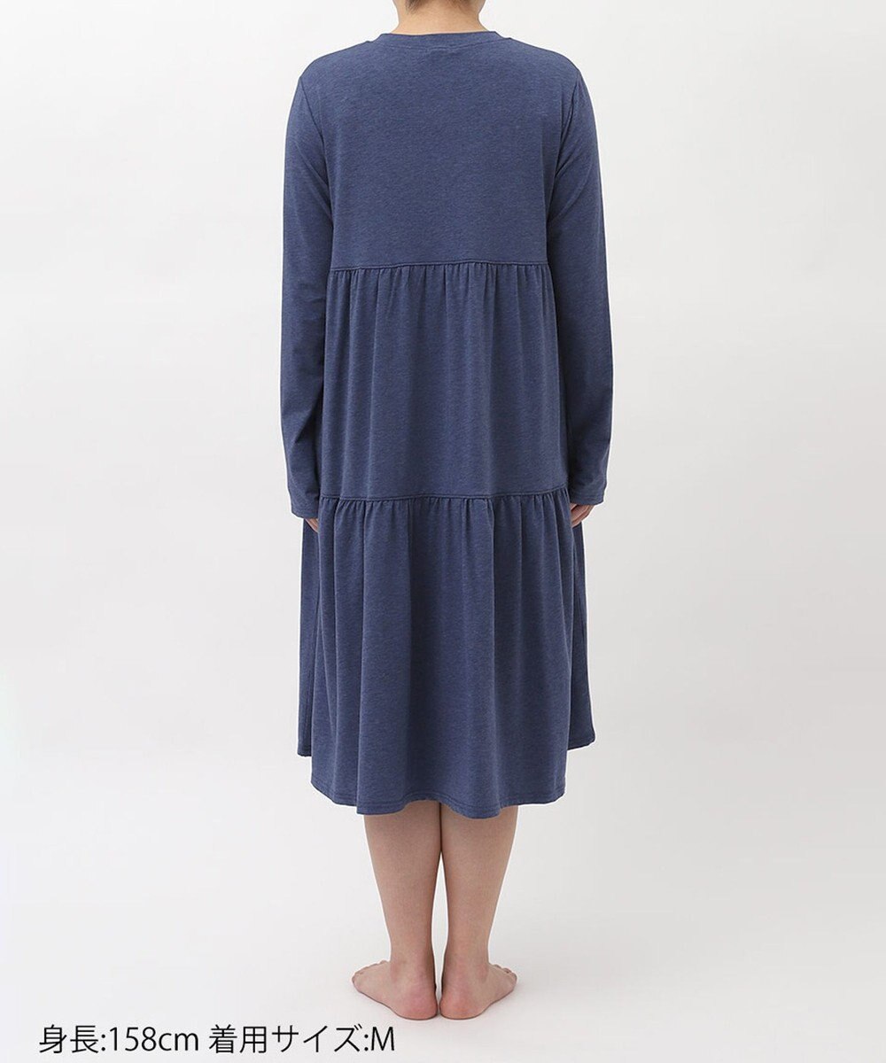 tsumori chisato SLEEP ツモリチサト ワンピース 長袖 ルームウェア 綿混(本体) レディース UNX555 /ワコール 