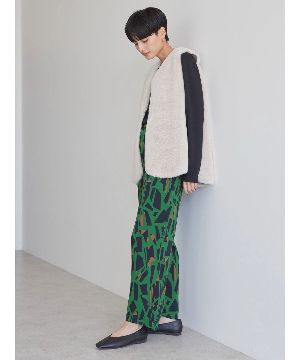 AMERICAN HOLIC 丈違いフェイクファーベスト 