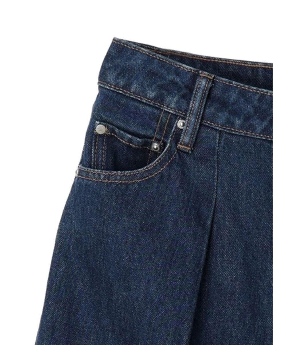 AMERICAN HOLIC フロントタックワイドデニム 