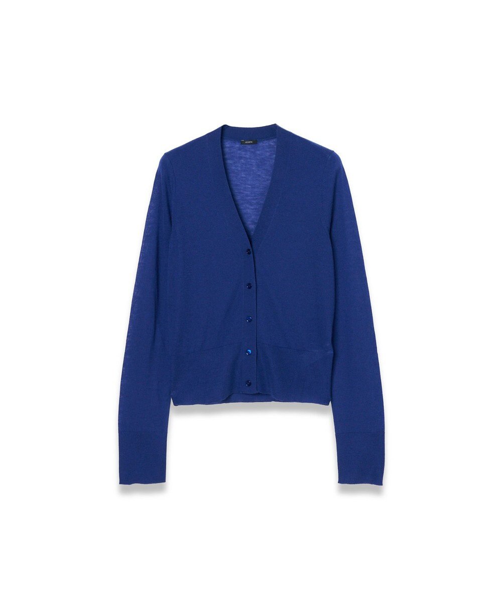 JOSEPH 【洗える】キャッシュエアー　Vネックカーディガン 