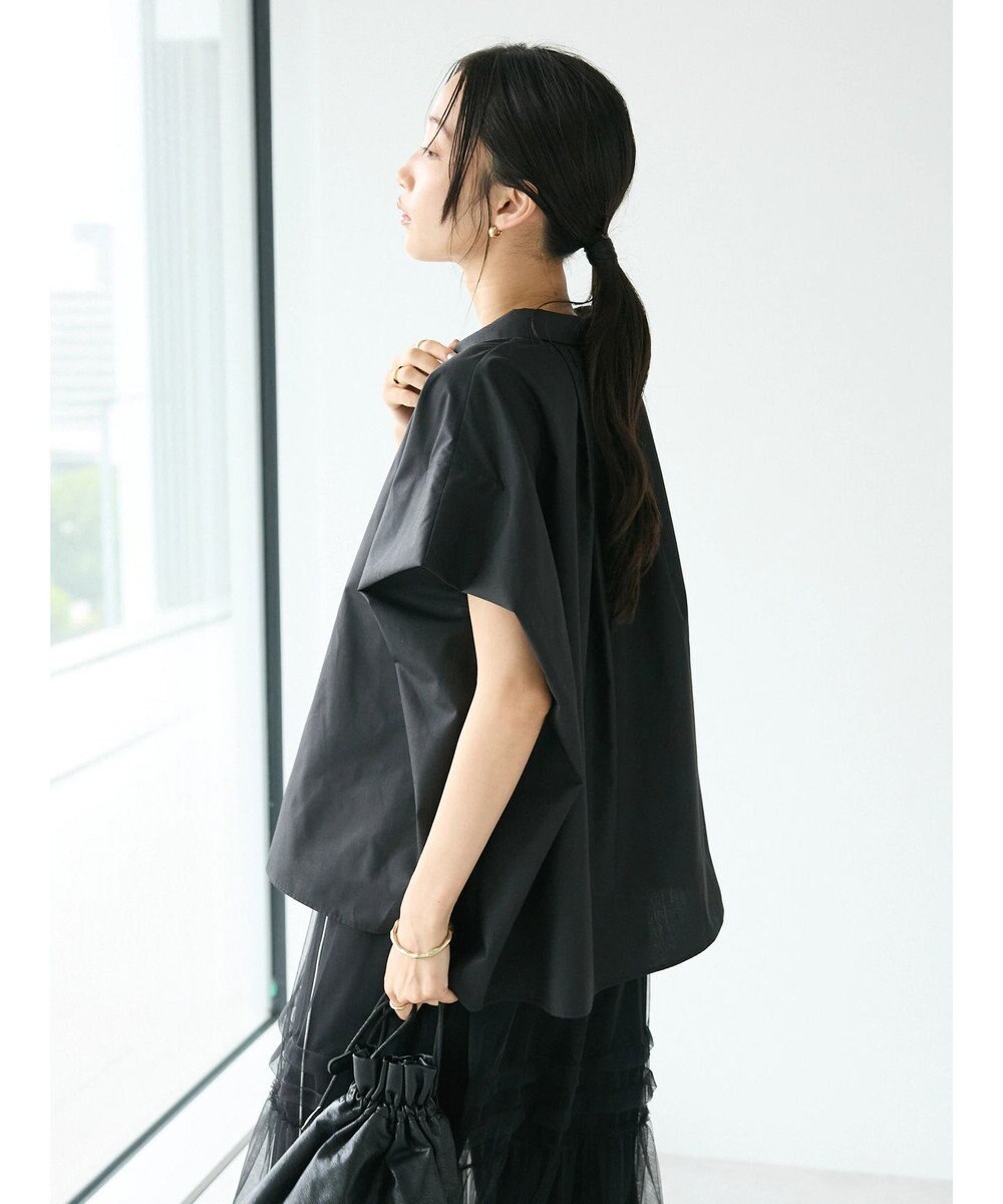 CRAFT STANDARD BOUTIQUE ステンサイドソリッドブラウス 