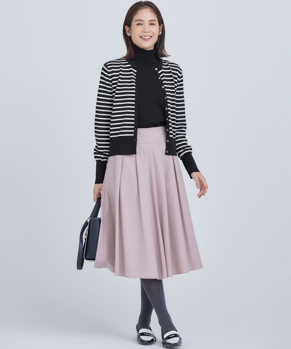 組曲 L 【6色展開・UVケア】クルーネックモダンカーディガン 