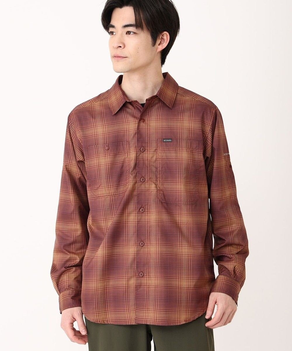 Columbia Columbia/ シルバーリッジユーティリティライトプレイドロングスリーブシャツ /コロンビア 