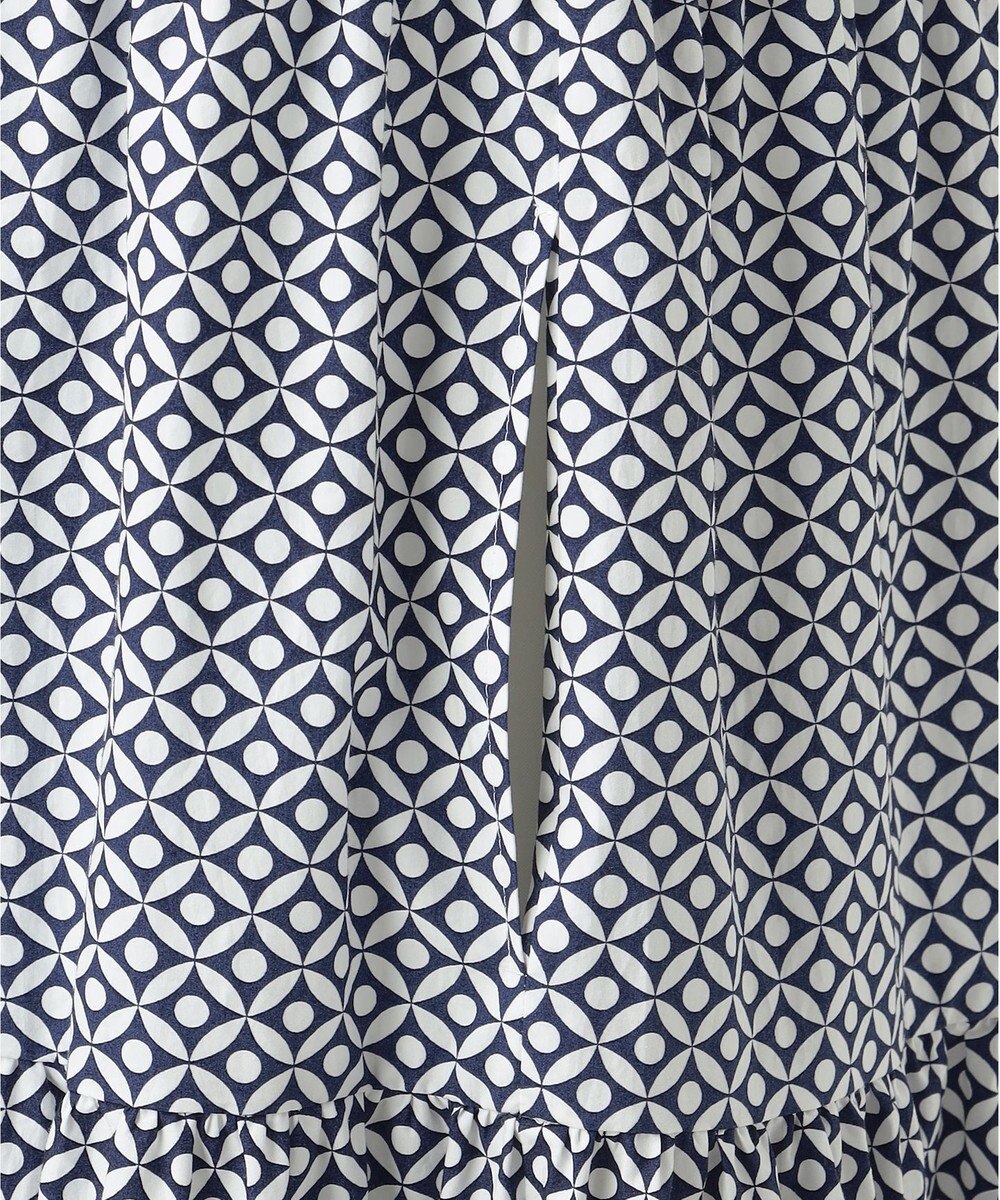 23区 L 【R(アール)】ジオメトリックペイズリープリント ワンピース 