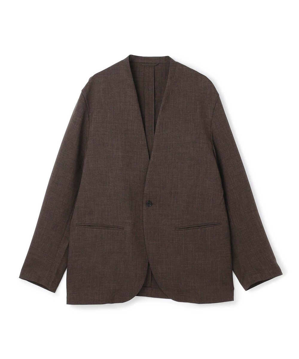 UNFILO MENS ウーリーノ ノーカラージャケット 