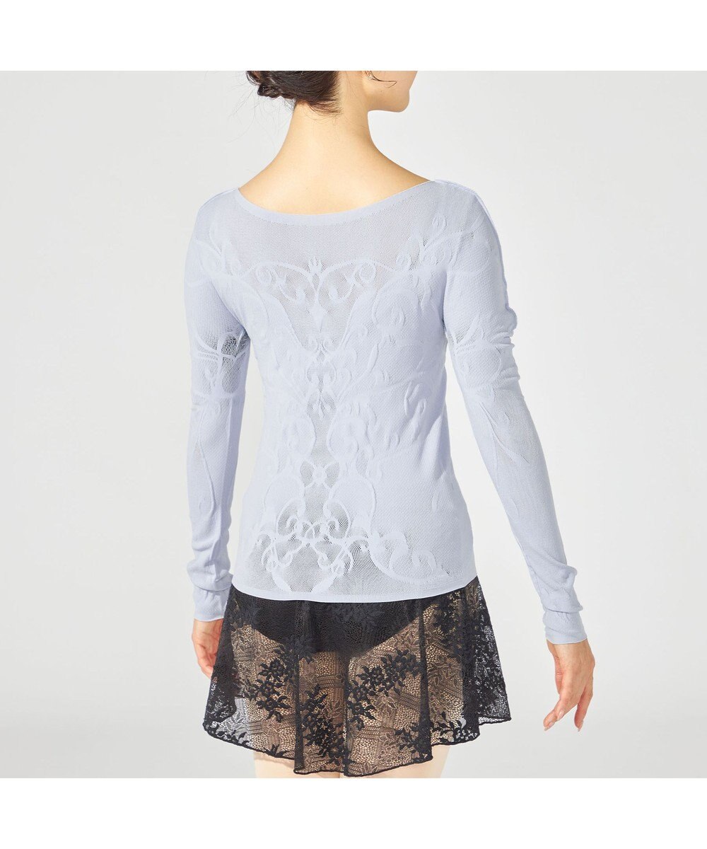 Chacott 【ノーソーイングニット】クリスタルバレリーナネックニット 