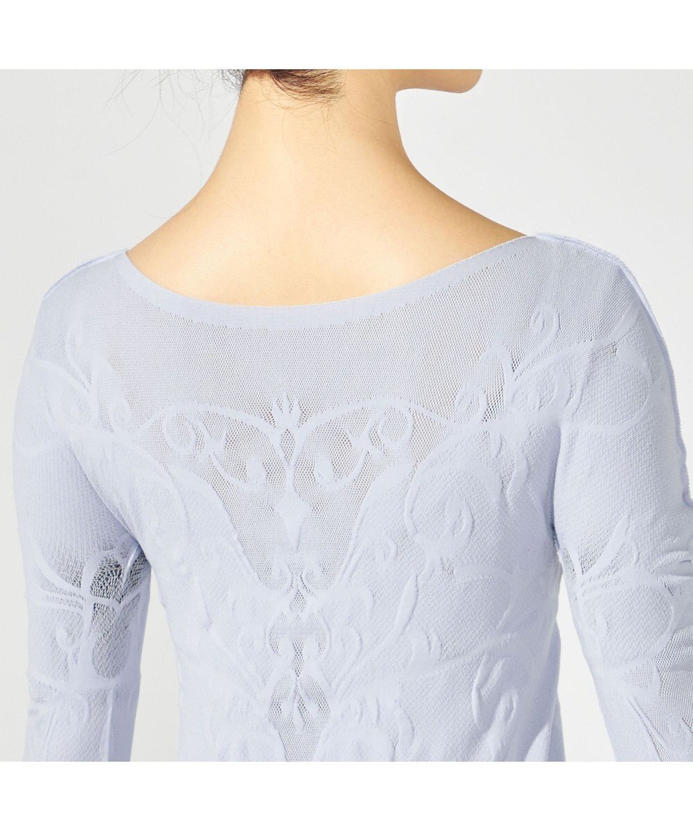 Chacott 【ノーソーイングニット】クリスタルバレリーナネックニット 