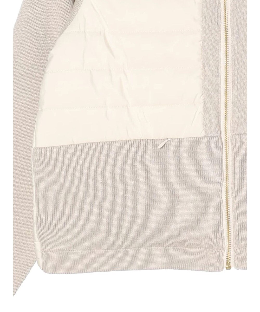 CRAFT STANDARD BOUTIQUE 中綿×ニット切替ジャケット 