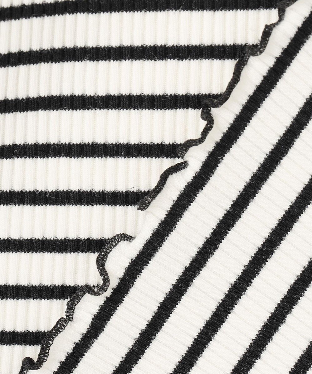 ANY KIDS 襟リボンカットソー 