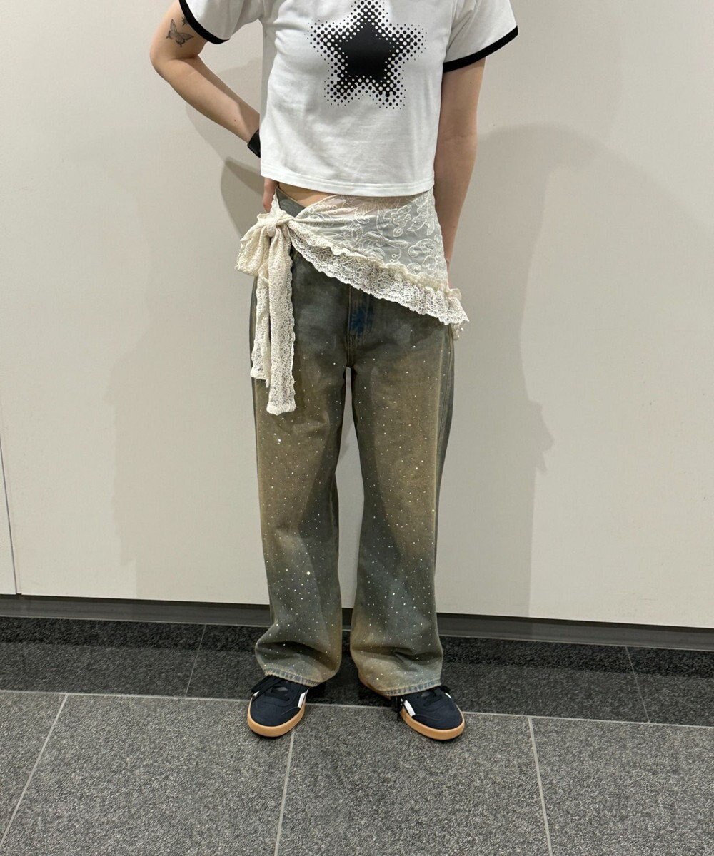 WEGO マルチレースラップスカート 