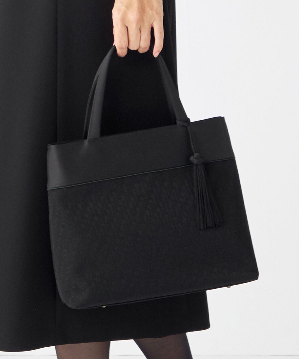 自由区 FORMAL 【日本製】米沢織 あおり式トート 