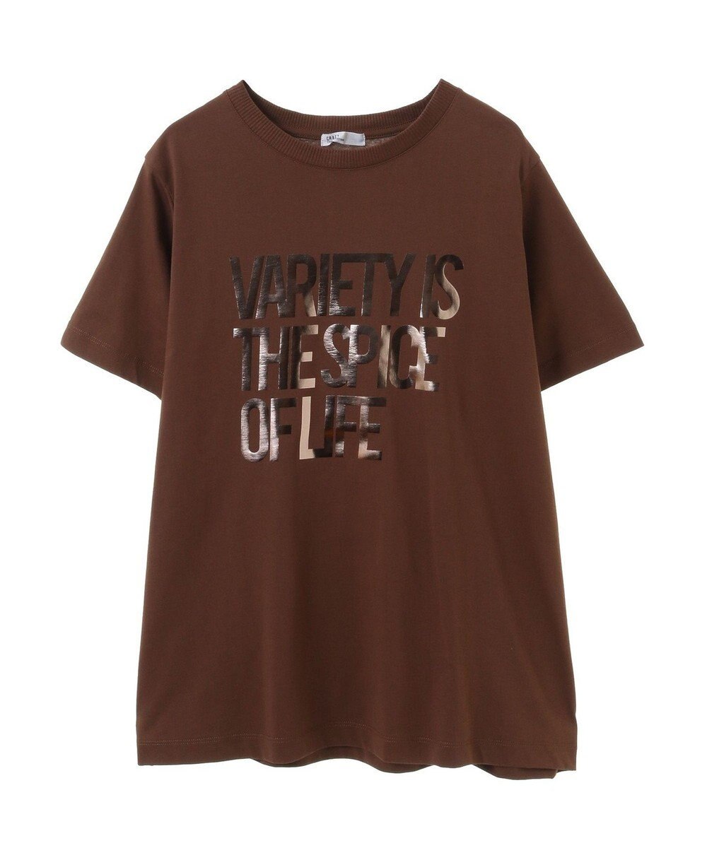 CRAFT STANDARD BOUTIQUE アソートロゴプリント半袖プルオーバー 