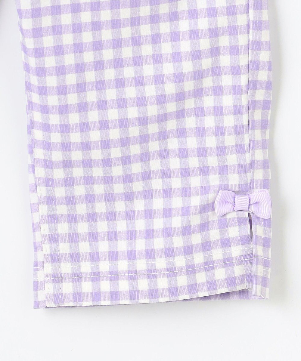 ANY KIDS ひんやりクール ギンガムパンツ 