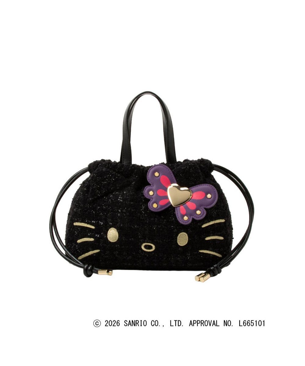 ANNA SUI HELLO KITTY 巾着手提げ 