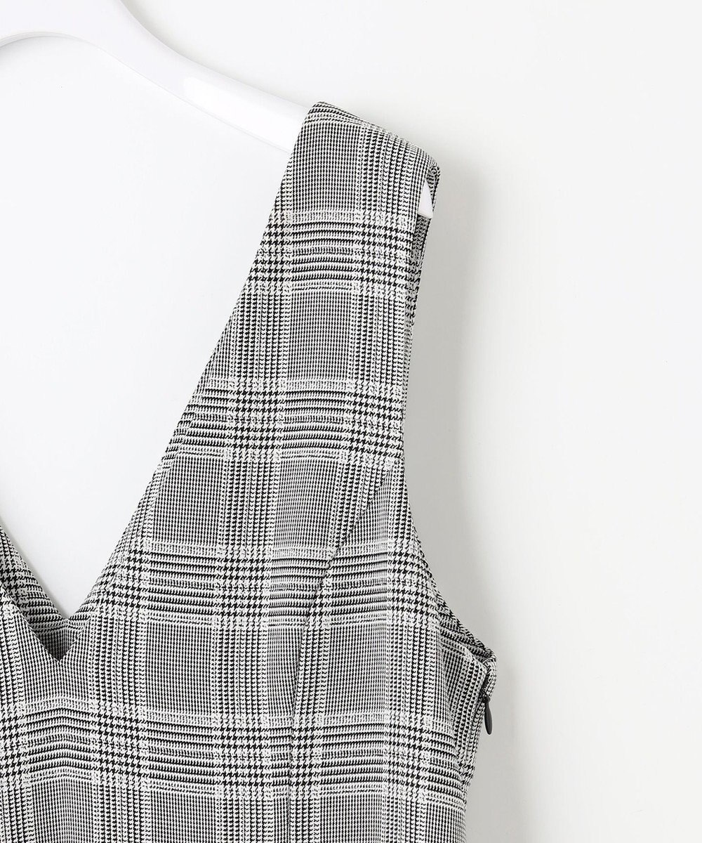 ANY SIS 【2SET】チェック ジャンパースカート× ニット 