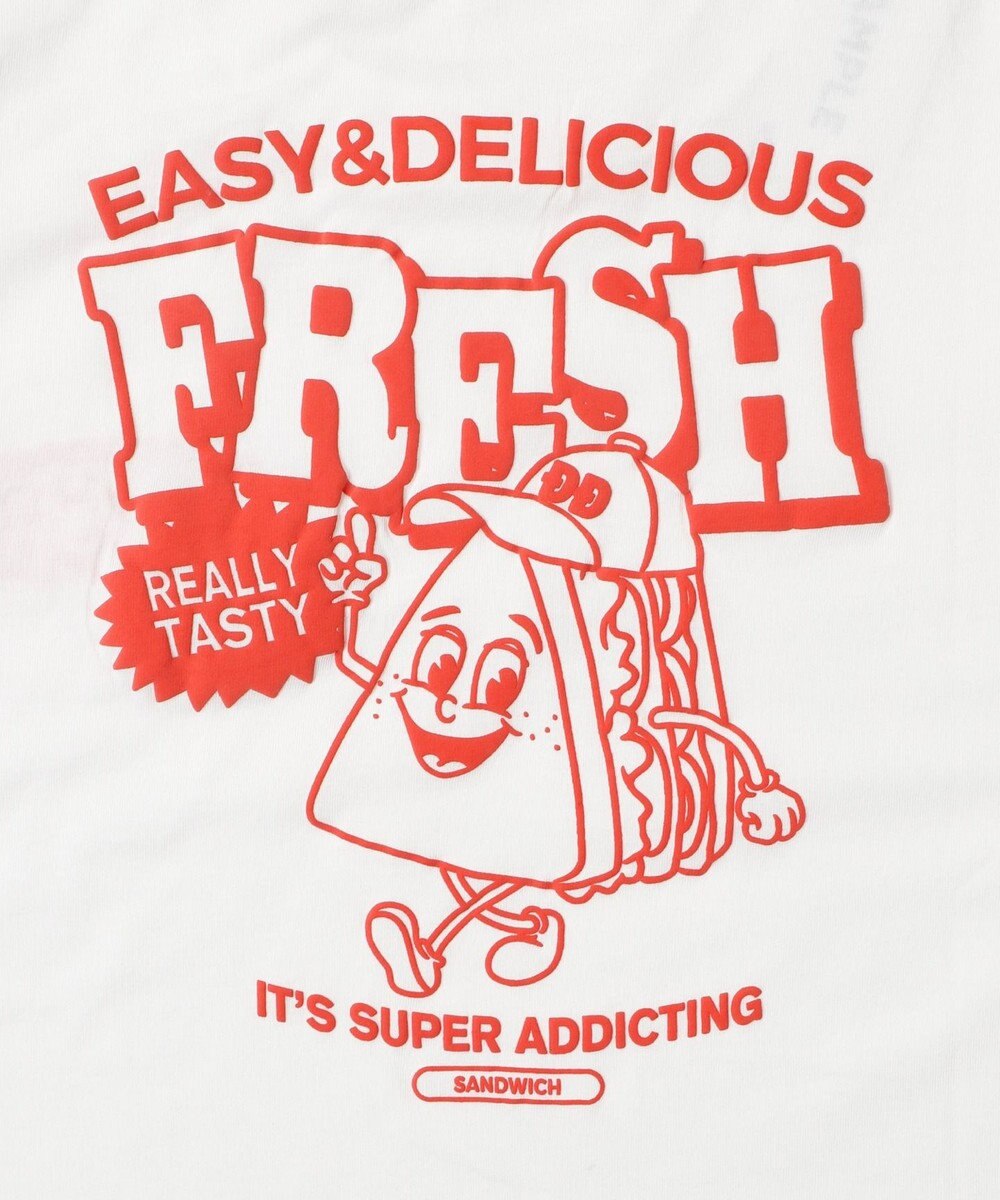 WEGO イラストモチーフグラフィックショートT 