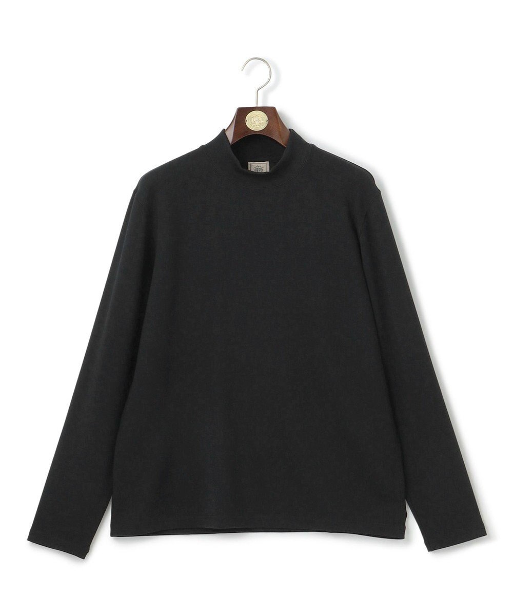 J.PRESS MEN ダウンファブリック モックネック Tシャツ 