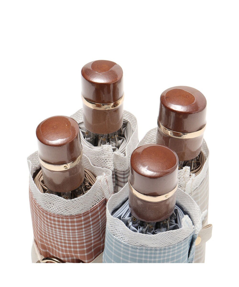 MOONBAT GRACY(グレイシー) 晴雨兼用日傘 折りたたみ傘 T/C Neo classic check 