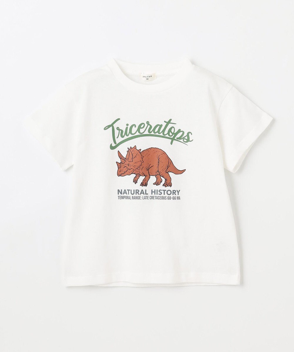 ANY KIDS 恐竜プリント 半袖 Tシャツ 