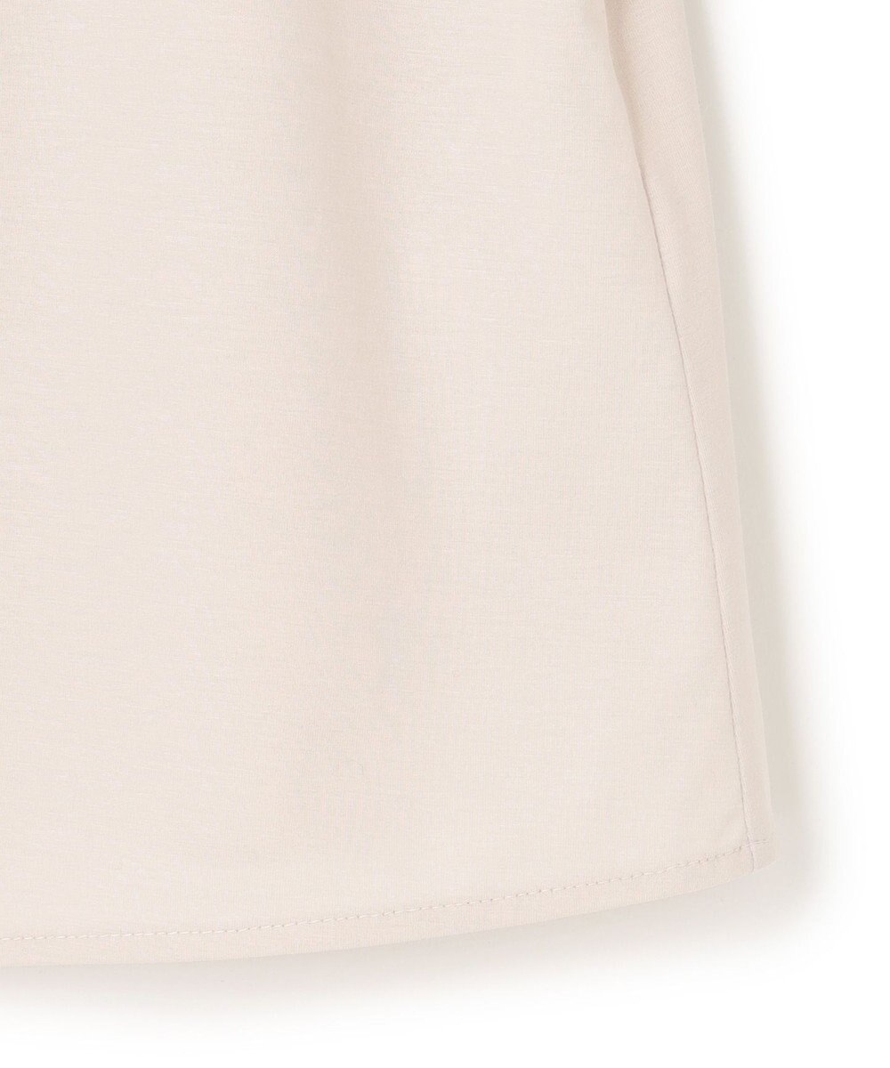 23区 S 【洗える】ブラウスライクジャージー タックディテール カットソー 