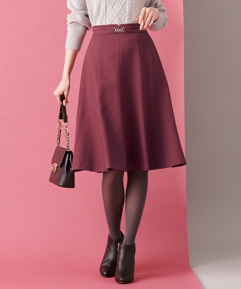 洗える】ビットフレア スカート any SiS L ファッション通販 【公式通販】オンワード・クローゼット