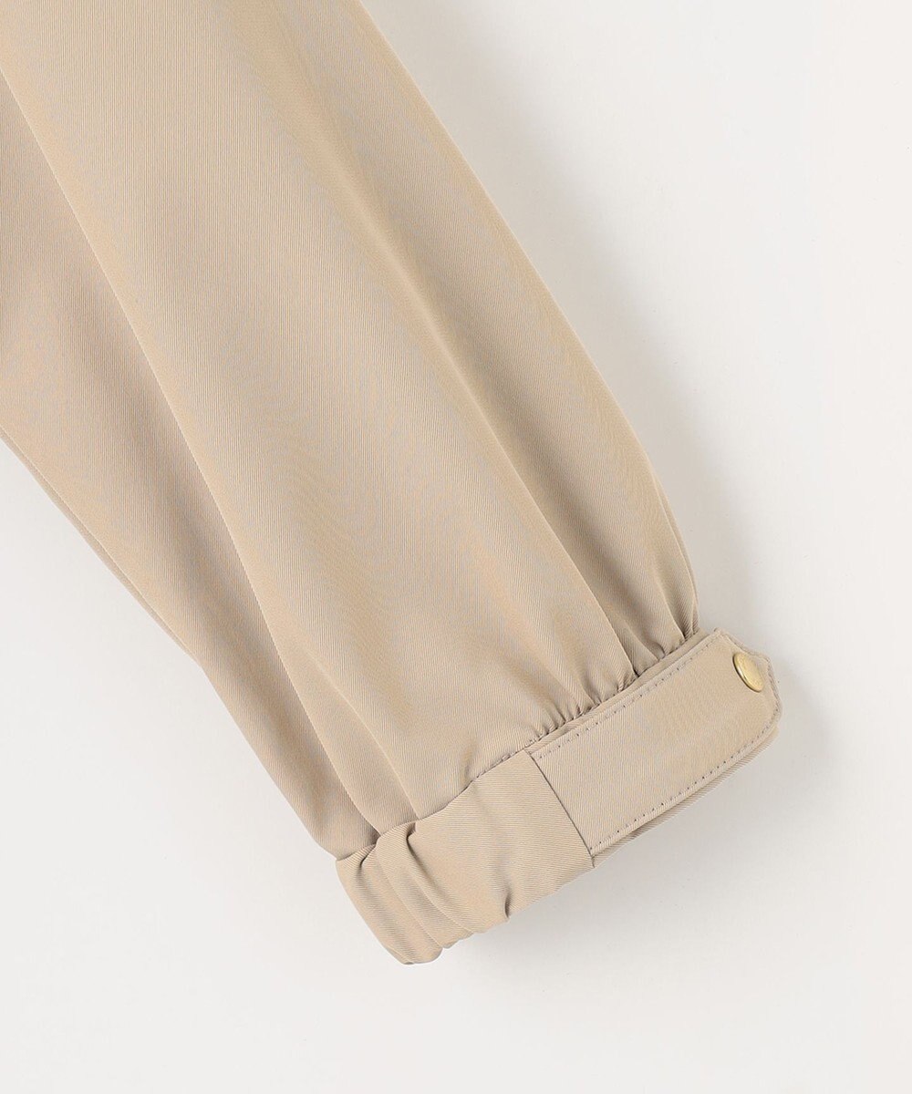 J.PRESS LADIES 【洗える】 ソロテックスドライツイル ノーカラー コート 