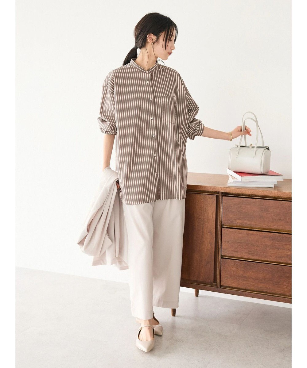 CRAFT STANDARD BOUTIQUE バンドカラーシャツ 