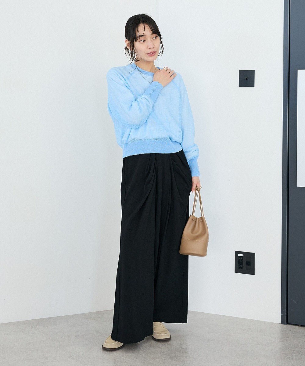 CRAFT STANDARD BOUTIQUE フロントタックドレープワイドパンツ 