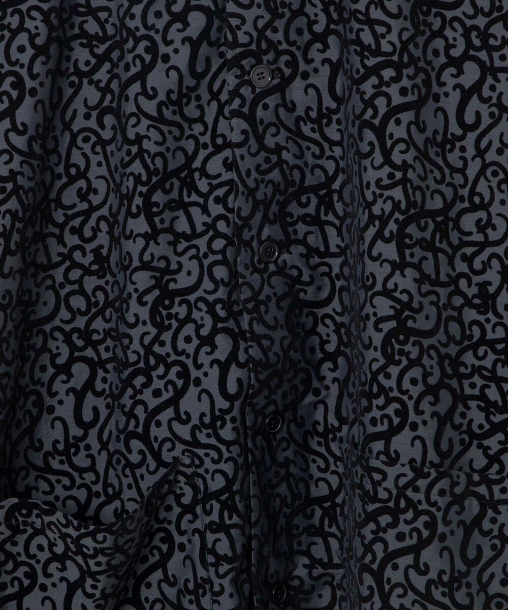 WEGO モールプリントシアーシャツ 