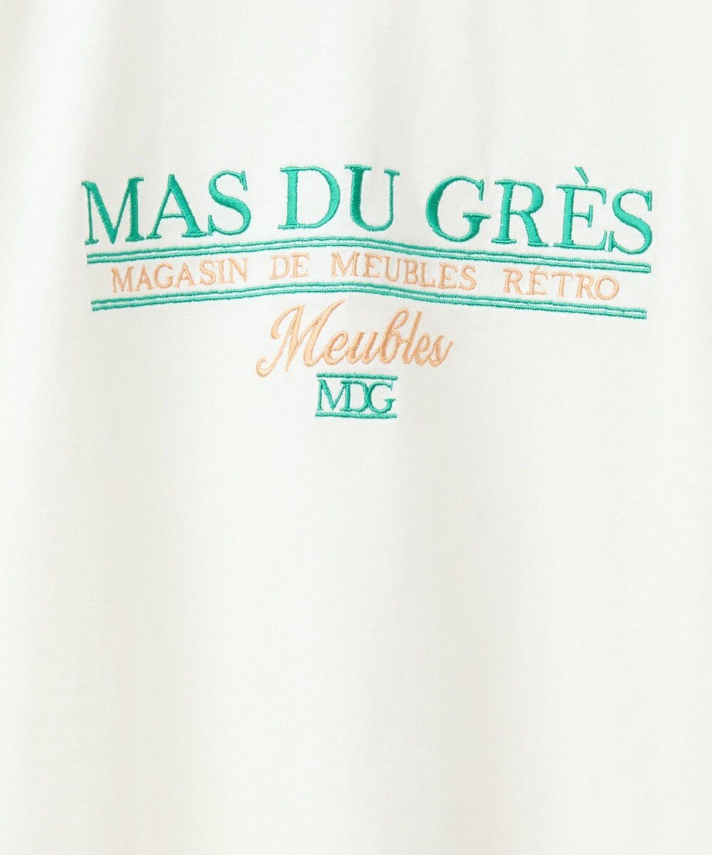 Green Parks 刺繍ロゴクロップドＴシャツ 