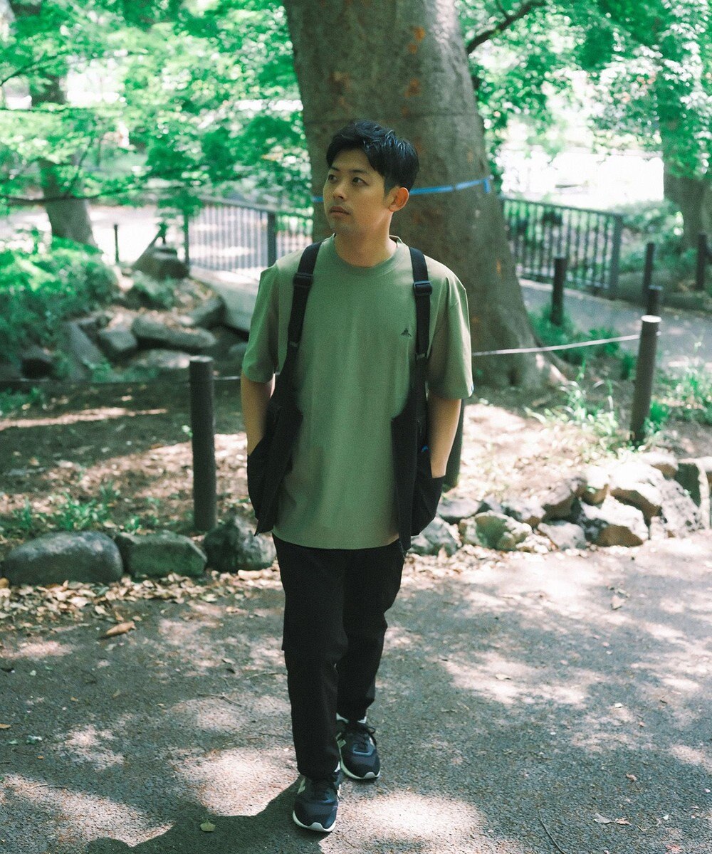 SHARE PARK MENS 【UVカット・吸水速乾・ストレッチ・軽量 】バンダナバックプリントＴシャツ 