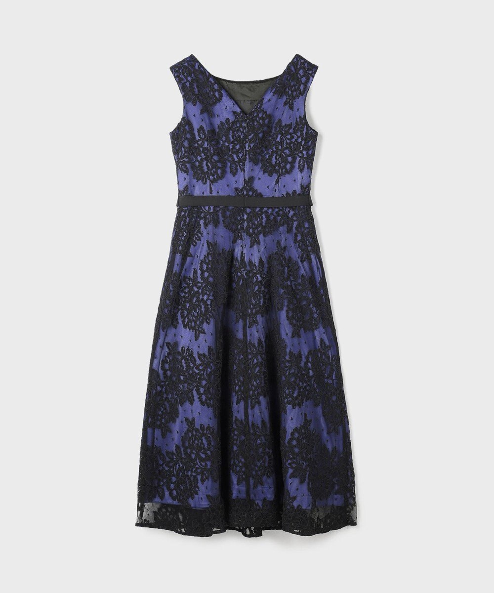 GRACE CONTINENTAL レースボーダードレス 